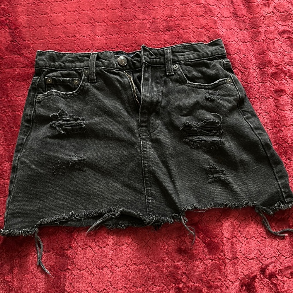 Black Mini Skirt